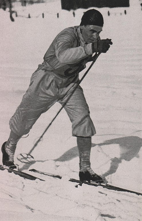 Bilde av langrenns- og kombinertløperen Oddbjørn Hagen.